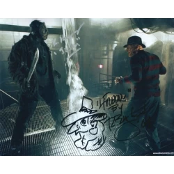 Ken Kirzinger and Robert Englund (Freddy vs. Jason) autograph