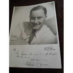 Patrick O'Moore autograph