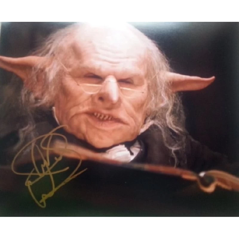 Warwick Davis autograph