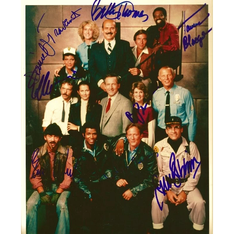 Hill Street Blues cast autograph