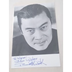 Burt Kwouk autograph