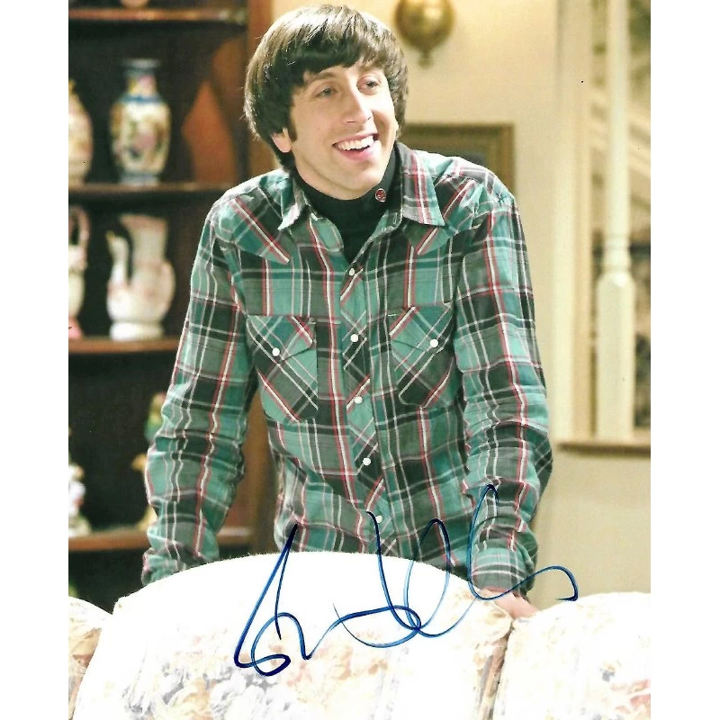 Simon Helberg autograph