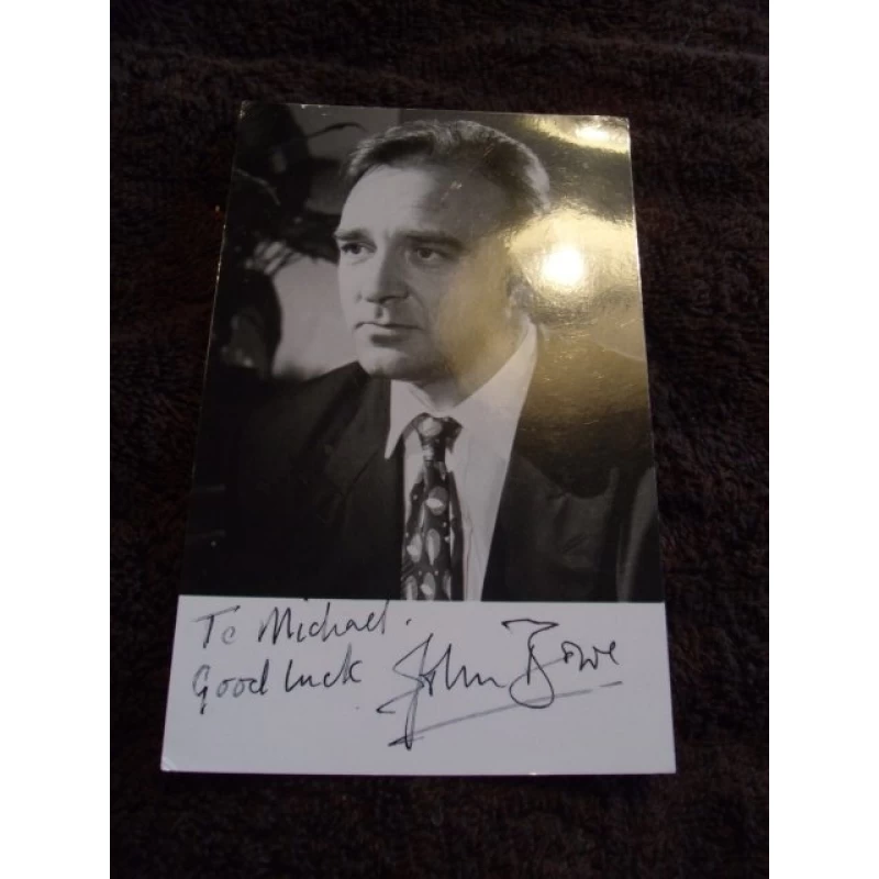 John Bowe autograph