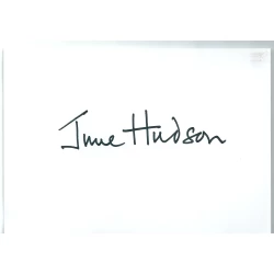 June Hudson autograph