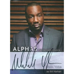 Malik Yoba Signed Trading Card (Alphas)