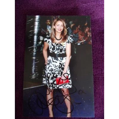 Samia Ghadie autograph AFTAL (Coronation Street)