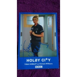 Tina Hobley autograph