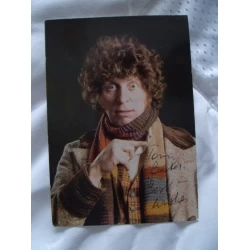 Tom Baker autograph