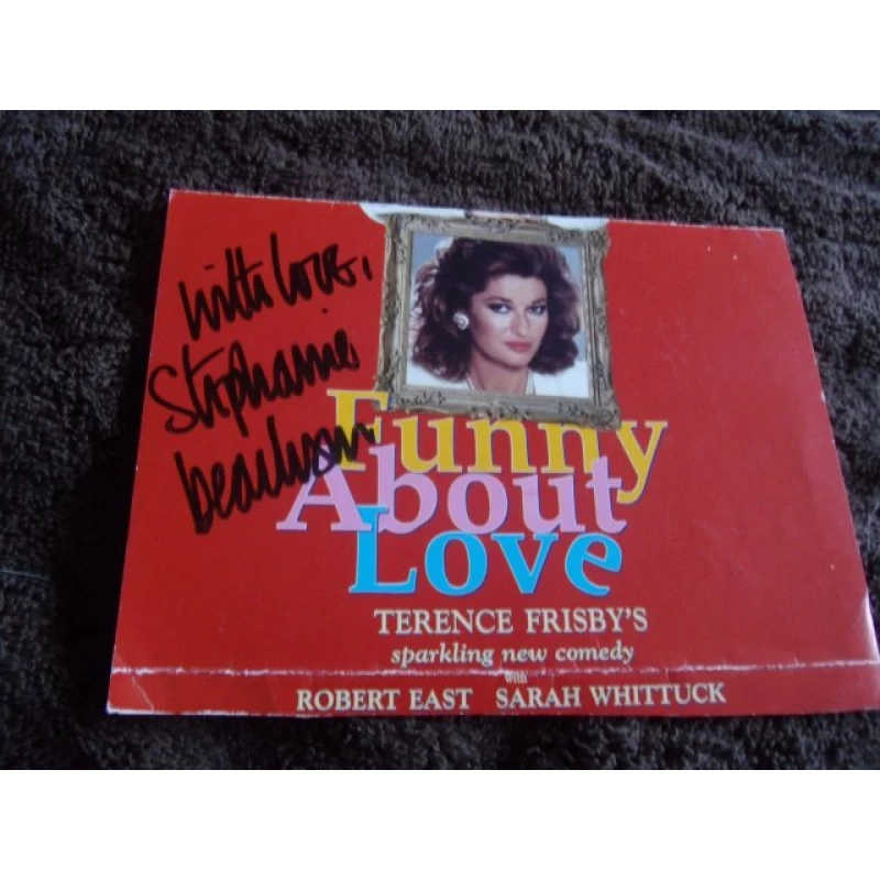 Stephanie Beacham autograph