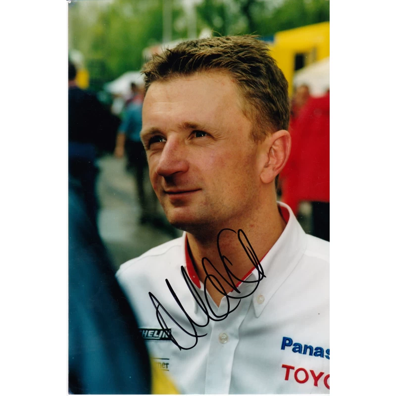 Allan McNish autograph