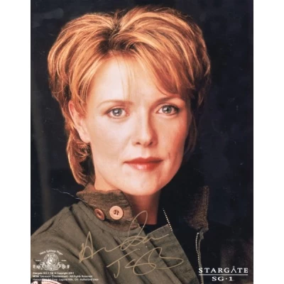Amanda Tapping autograph AFTAL (Stargate)