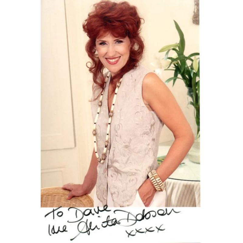 Anita Dobson autograph