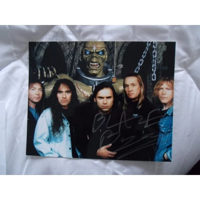 Blaze Bayley autograph