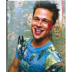 Brad Pitt autograph