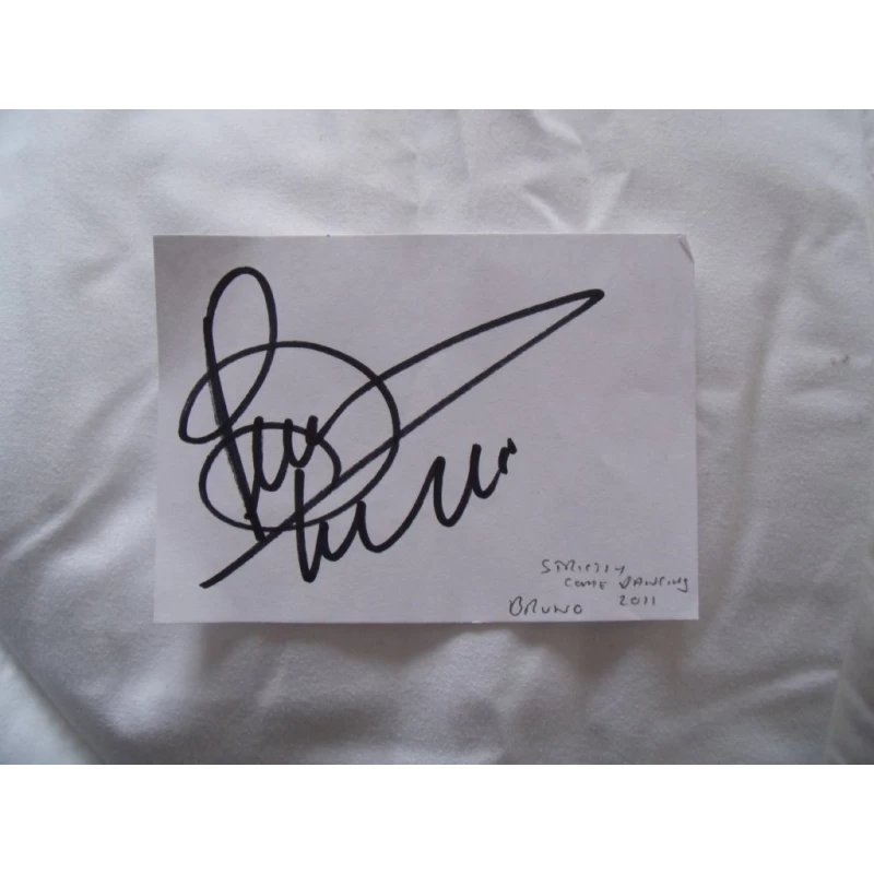 Bruno Tonioli autograph