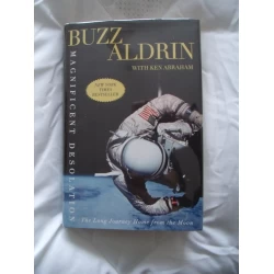 Buzz Aldrin Signed Book (Magnificent Desolation) autograph