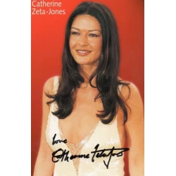 Catherine Zeta-Jones autograph