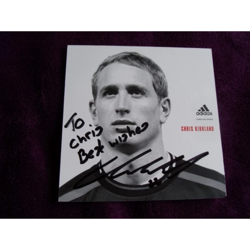 Chris Kirkland autograph