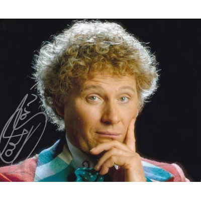 Colin Baker autograph AFTAL (Doctor Who)