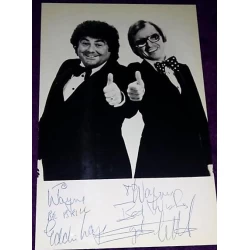 Little and Large autograph