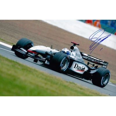 David Coulthard autograph AFTAL