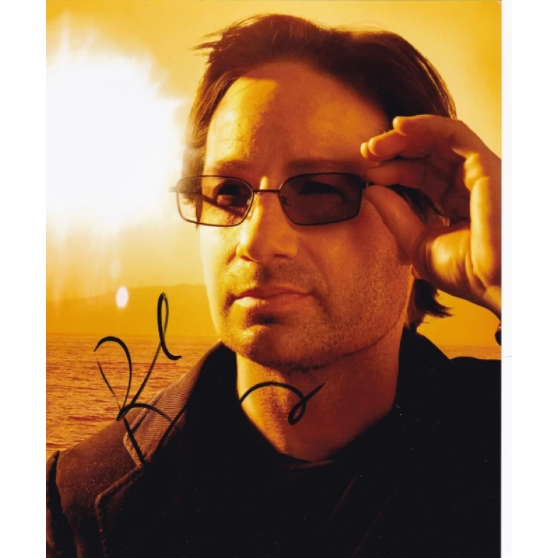 David Duchovny autograph