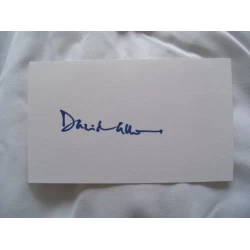 David Gower autograph