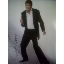 David Hasselhoff autograph