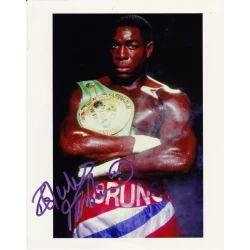 Frank Bruno autograph