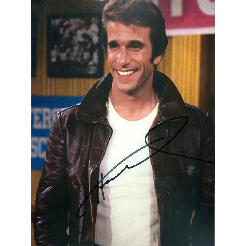 Henry Winkler autograph