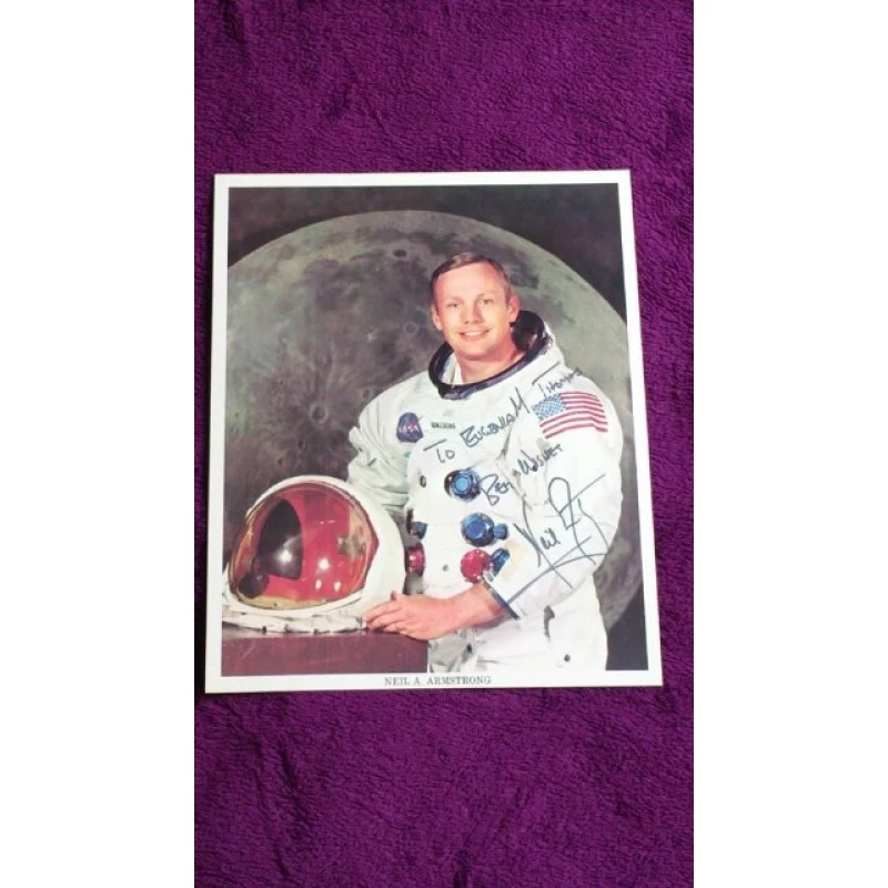 Neil Armstrong autograph