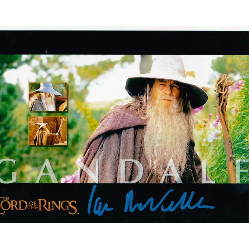 Ian McKellen autograph