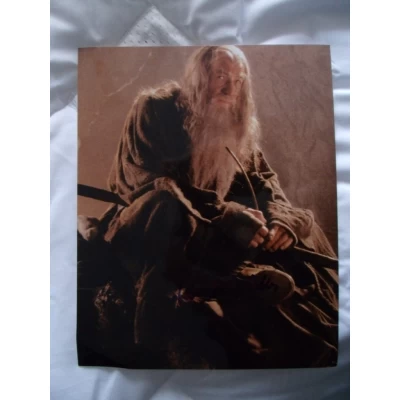 Ian McKellen autograph AFTAL 2 (The Lord of the Rings)