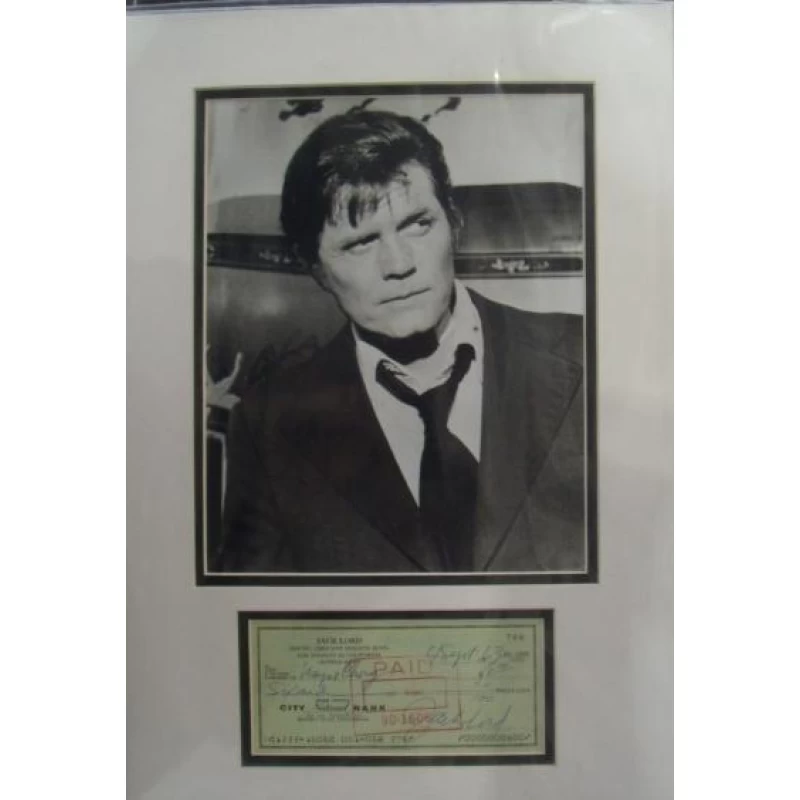 Jack Lord autograph