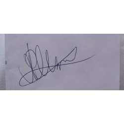 Janet Montgomery autograph