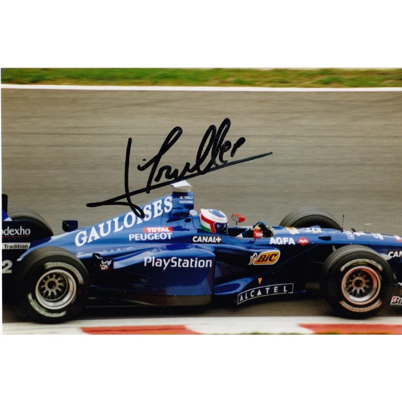 Jarno Trulli autograph