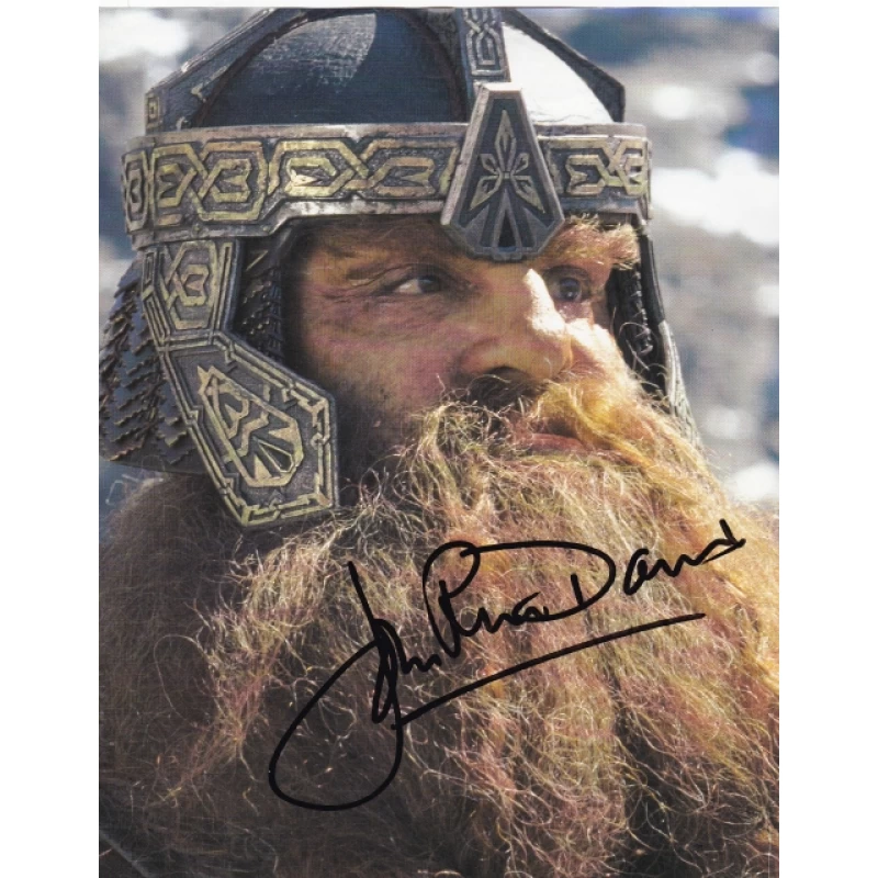 John Rhys-Davies autograph