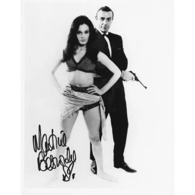 Martine Beswick autograph AFTAL 1 (James Bond)
