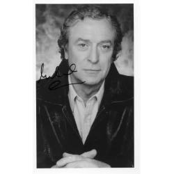 Michael Caine autograph