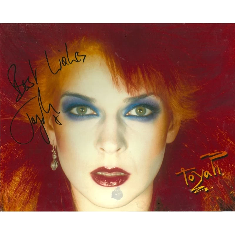 Toyah Willcox autograph