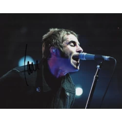 Liam Gallagher autograph AFTAL (Oasis; Beady Eye)