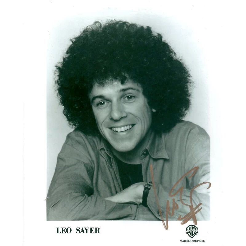 Leo Sayer autograph