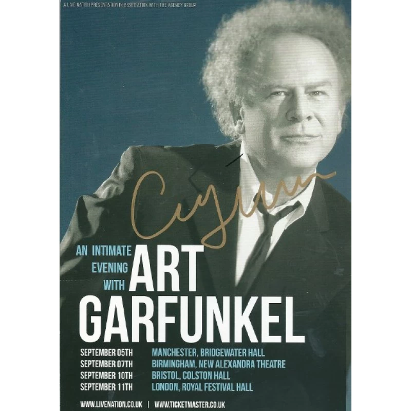 Art Garfunkel autograph