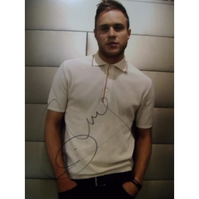 Olly Murs autograph AFTAL