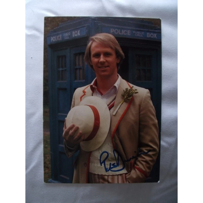 Peter Davison autograph