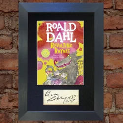 Roald Dahl Pre-Printed autograph (Revolting Rhymes)