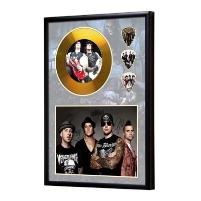 Avenged Sevenfold Gold CD Display (Preprint)