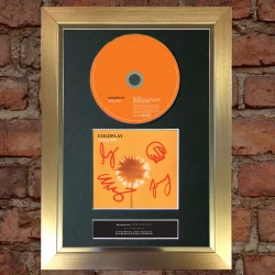 Coldplay Pre-Printed autograph (Yellow)