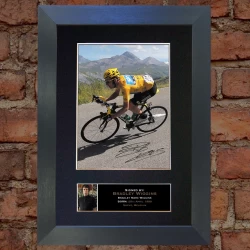 Bradley Wiggins Pre-Printed autograph