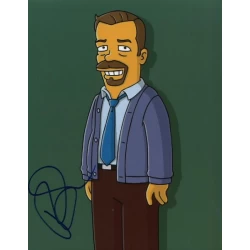 Ricky Gervais - Simpsons autograph
